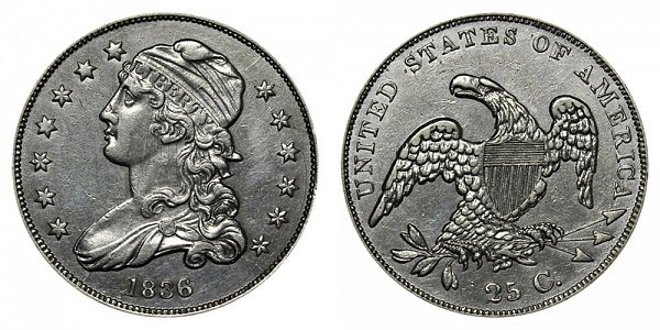 1836 Capped Bust Quarter 