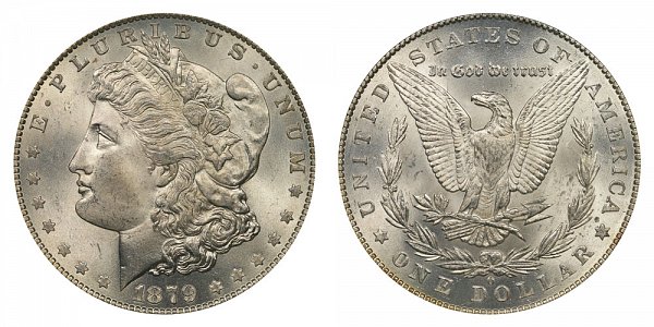 1879 O Morgan Silver Dollar