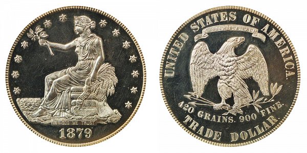 1879 Trade Silver Dollar Proof 