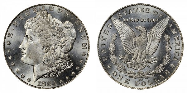 1883 CC Morgan Silver Dollar