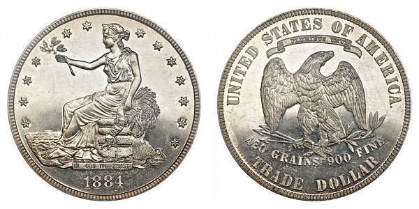 1884 Trade Silver Dollar Proof 