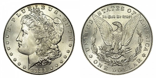 1885 Morgan Silver Dollar