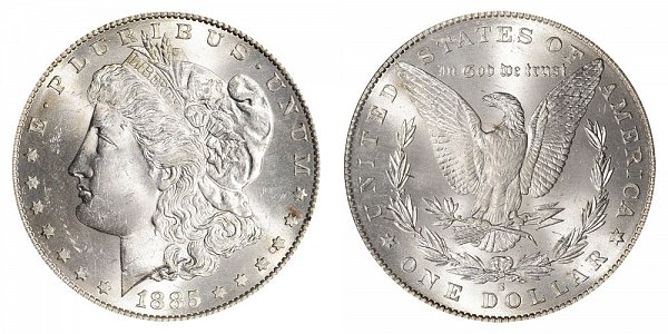 1885 S Morgan Silver Dollar