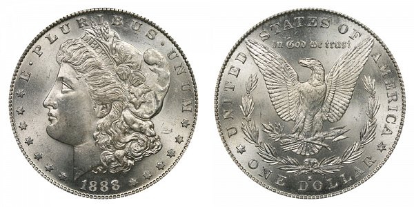 1888 S Morgan Silver Dollar 
