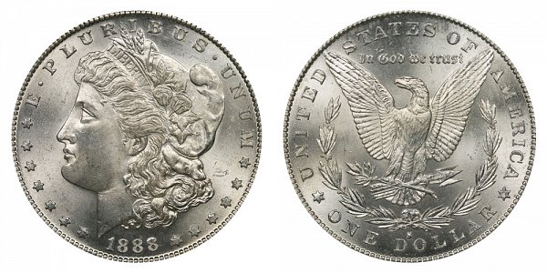 1888 S Morgan Silver Dollar