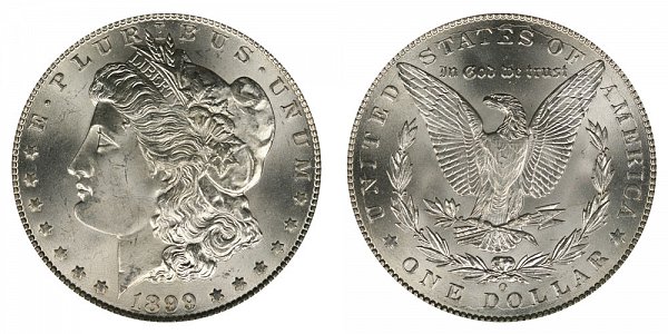 1899 O Morgan Silver Dollar 