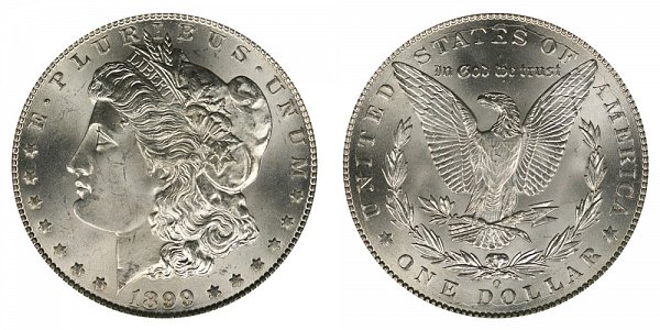 1899 O Morgan Silver Dollar