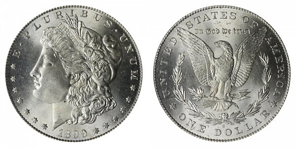 1899 S Morgan Silver Dollar