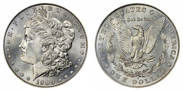1900 S Morgan Silver Dollar 