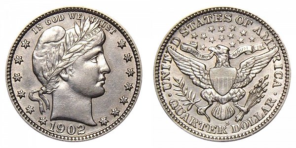1902 S Barber Quarter 