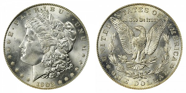 1903 O Morgan Silver Dollar