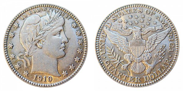 1910 Barber Quarter 