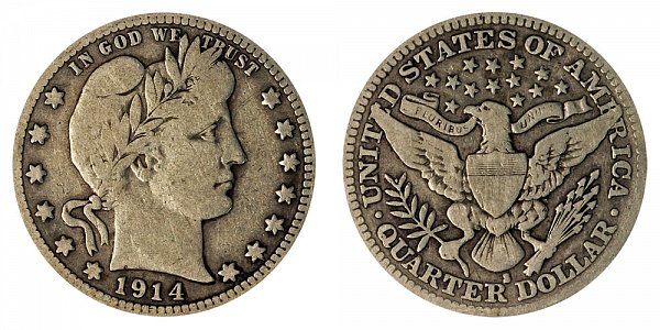 1914 S Barber Quarter