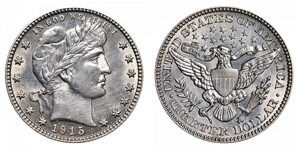 1915 Barber Quarter 