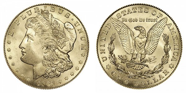 1921 Morgan Silver Dollar 
