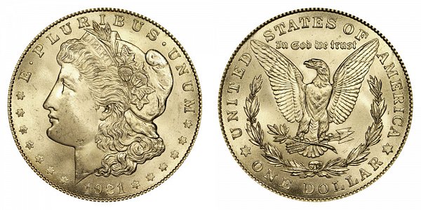 1921 Morgan Silver Dollar