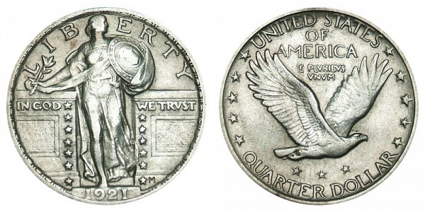 1921 Standing Liberty Quarter 