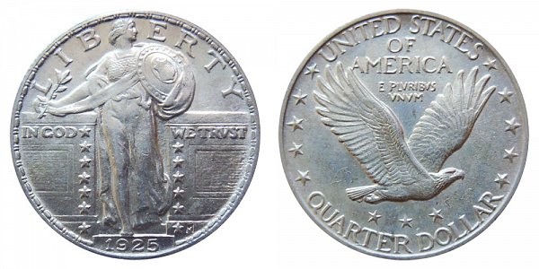 1925 Standing Liberty Quarter 