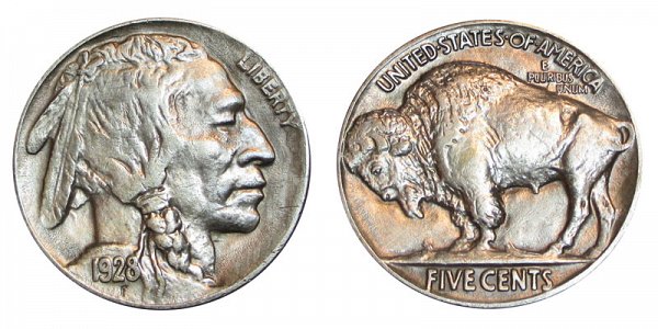 1928 Indian Head Buffalo Nickel 