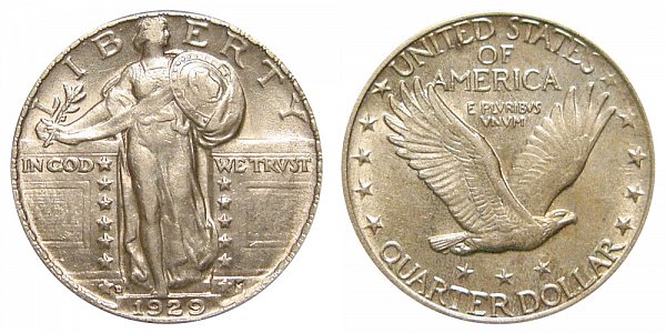 1929 D Standing Liberty Quarter