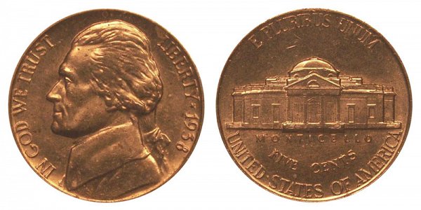 1938 Jefferson Nickel