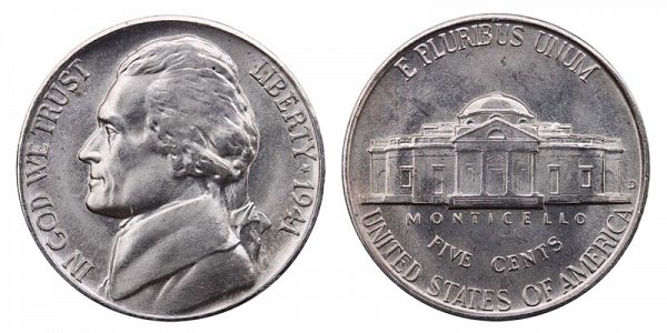 1941 D Jefferson Nickel 