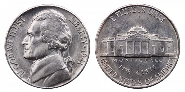 1941 D Jefferson Nickel