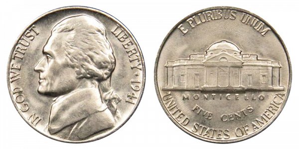 1941 Jefferson Nickel