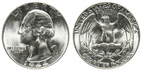 1944 Washington Silver Quarter