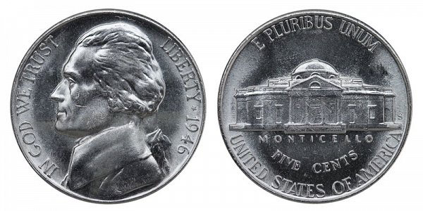 1946 S Jefferson Nickel