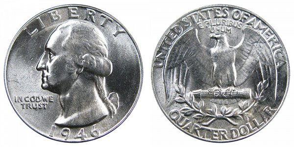 1946 Washington Silver Quarter