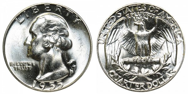 1955 Washington Silver Quarter 