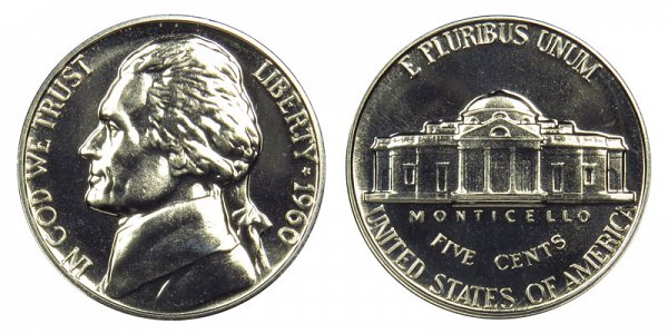 1960 Jefferson Nickel