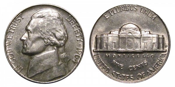 1964 D Jefferson Nickel 