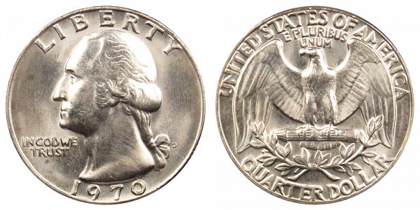 1970 D Washington Quarter