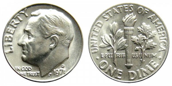 1971 D Roosevelt Dime 