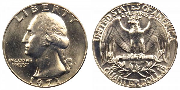 1971 D Washington Quarter 