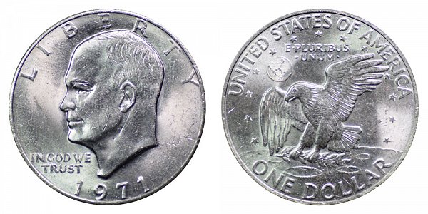 1971 Eisenhower Ike Dollar 