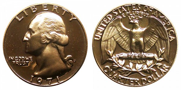 1971 S Washington Quarter Proof 