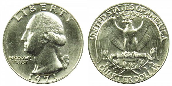 1971 Washington Quarter