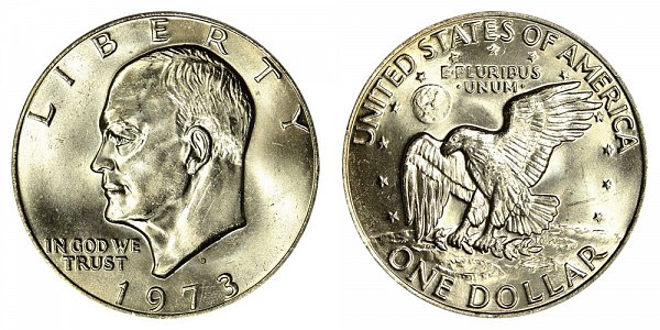 1973 D Eisenhower Ike Dollar 