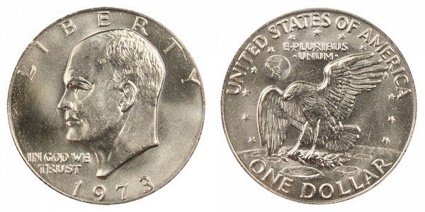 1973 Eisenhower Ike Dollar