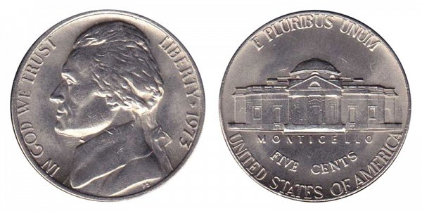 1973 Jefferson Nickel