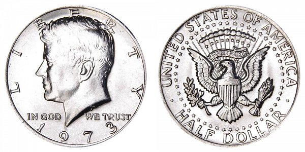 1973 Kennedy Half Dollar 