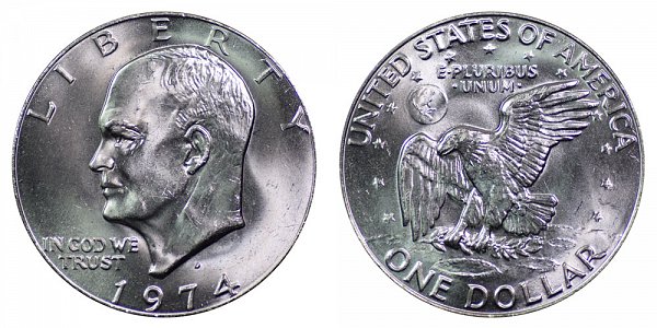 1974 D Eisenhower Ike Dollar 