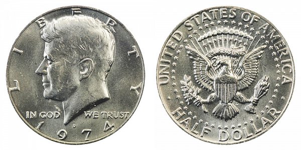 1974 D Kennedy Half Dollar 