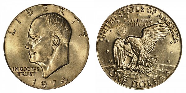 1974 Eisenhower Ike Dollar