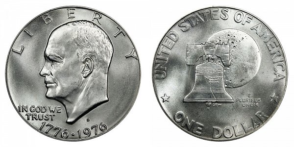 1976 silver dollar coin