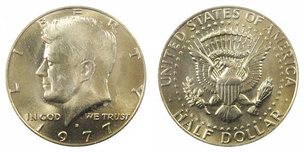 1977 D Kennedy Half Dollar 