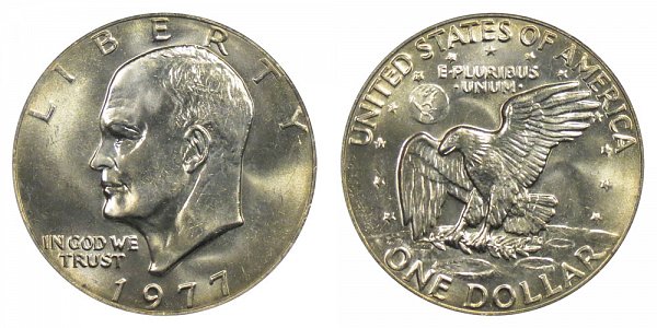 1977 Eisenhower Ike Dollar 